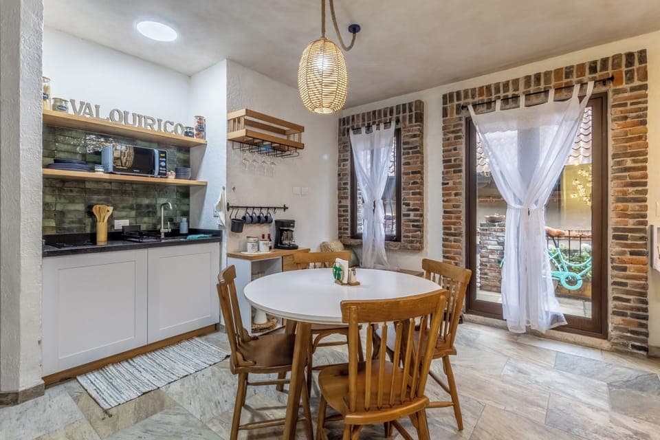 Comfort Apartment, Balcony, City View | Living area | TV