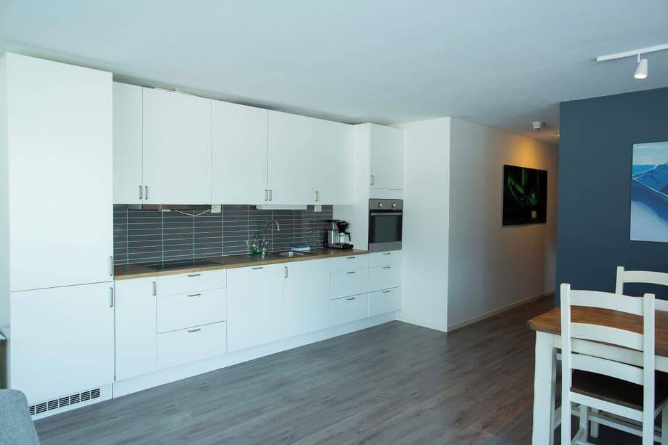 Apartment | Private kitchen | Fridge, oven, stovetop, dishwasher