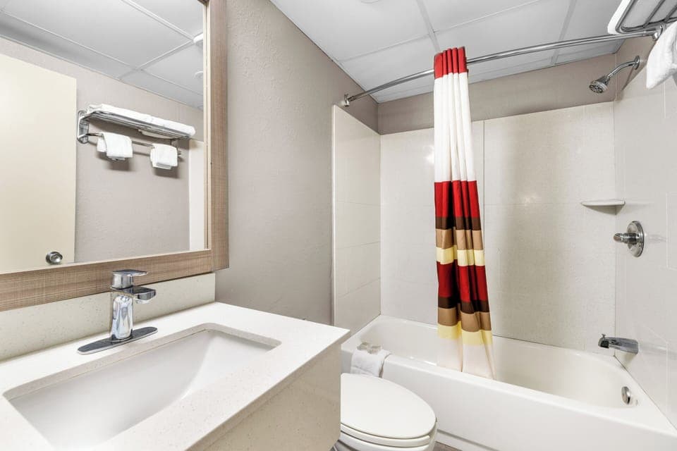 Free toiletries, hair dryer, towels, soap