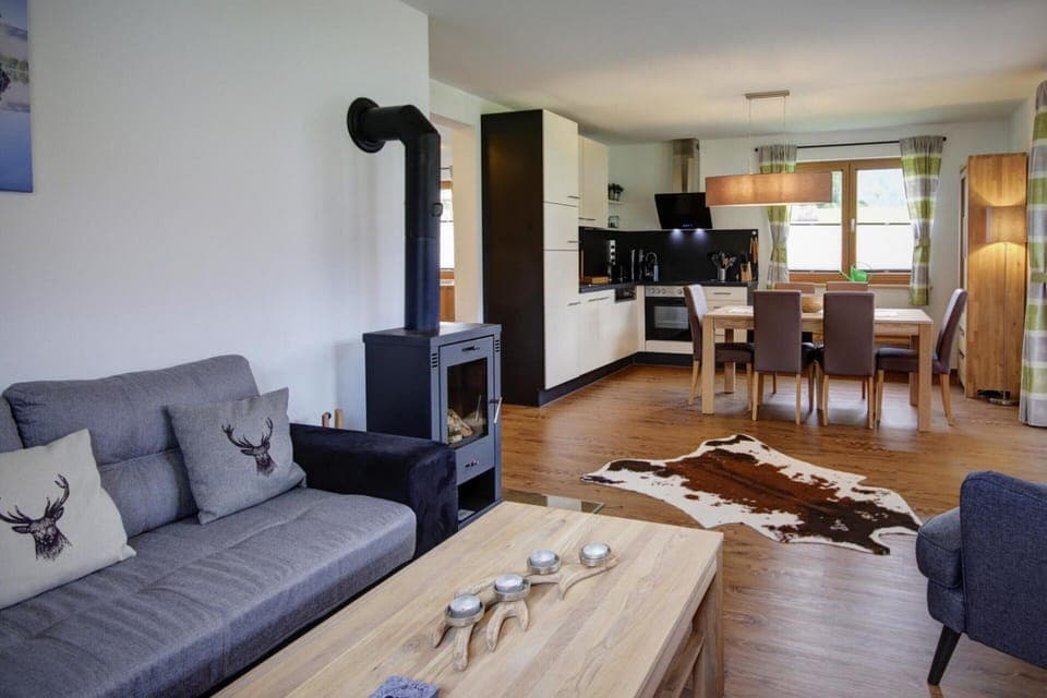 Chalet | Private kitchen | Electric kettle, toaster, highchair