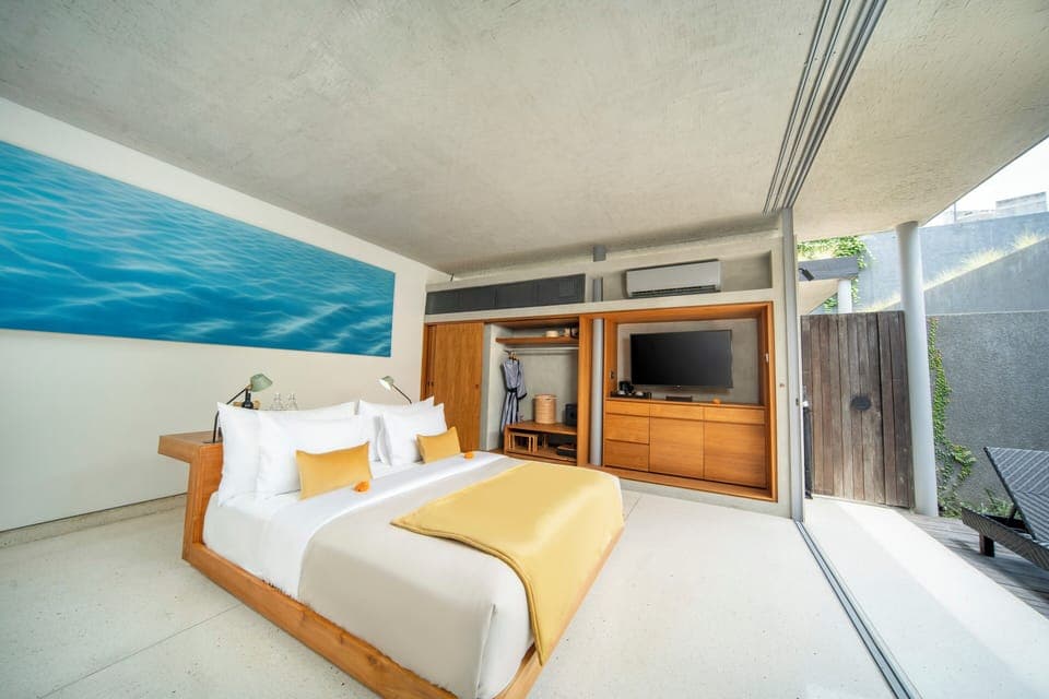 One Bedroom Villa With Private Pool | Hypo-allergenic bedding, minibar, in-room safe, free WiFi