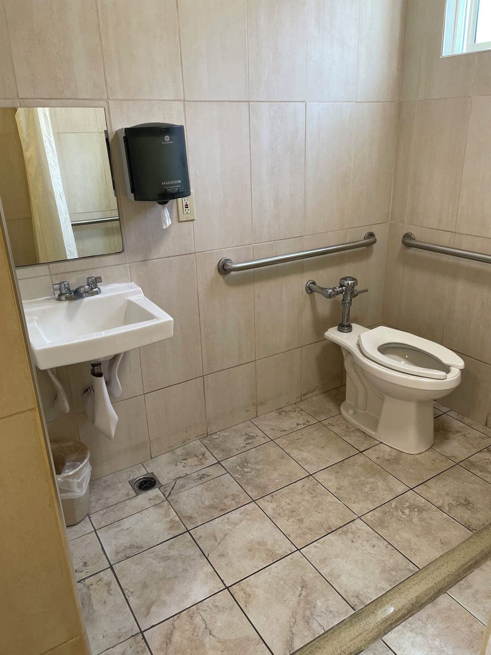 Economy Room with Shared Rest Room | Bathroom | Towels, soap, toilet paper