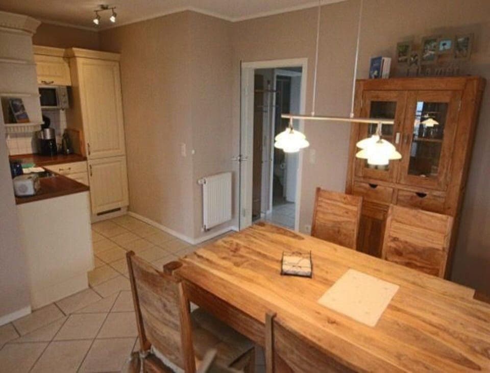 Apartment | Private kitchen | Electric kettle, toaster, highchair