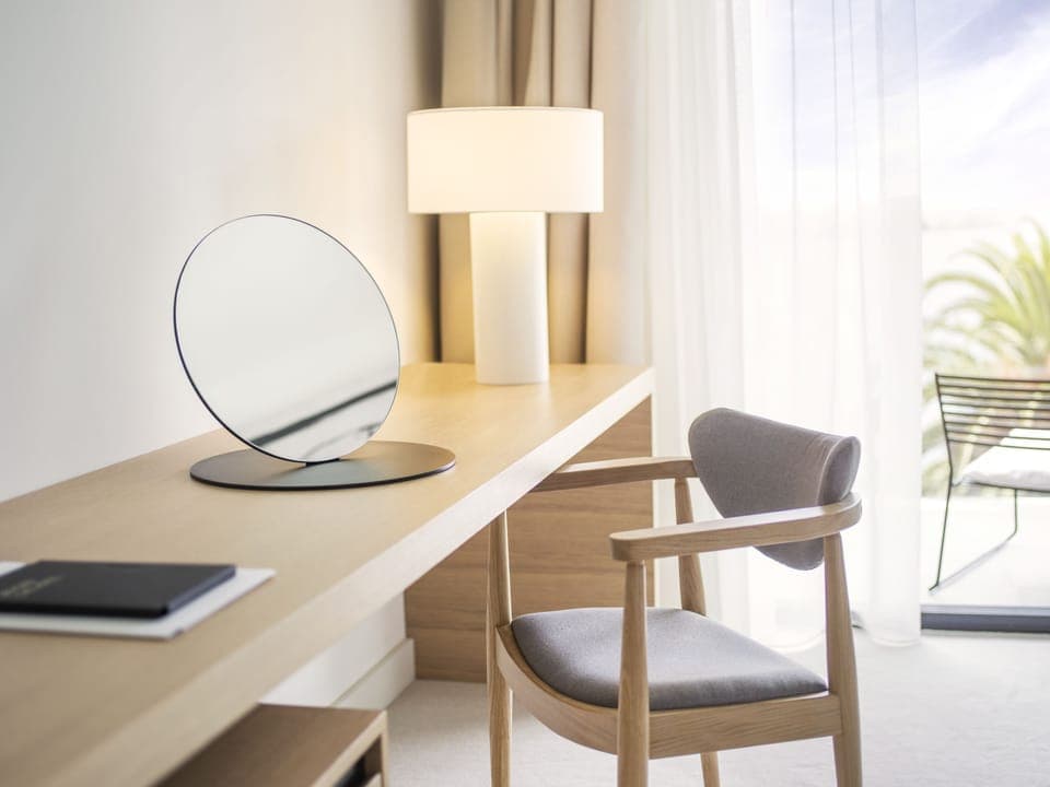 Classic Double Room, Balcony | Minibar, in-room safe, desk, free WiFi