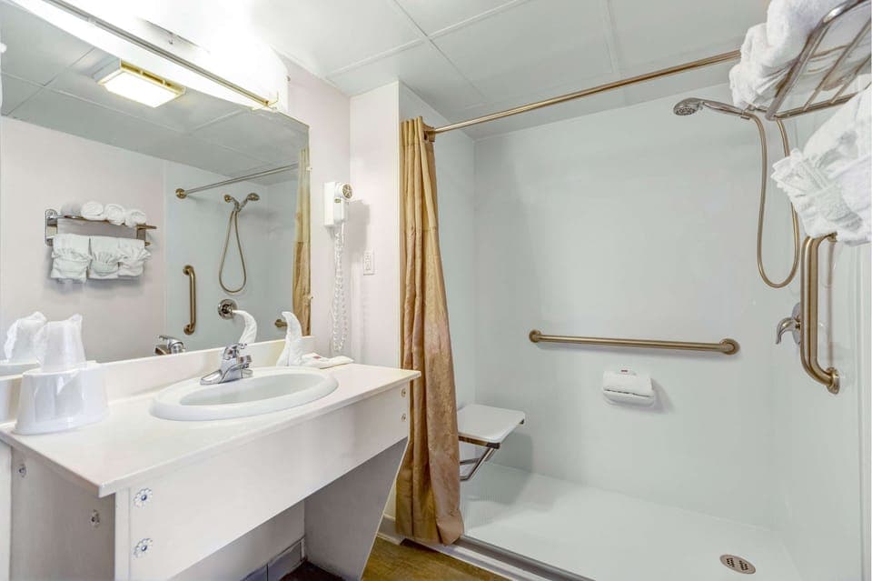 Desk, iron/ironing board, free WiFi, bed sheets