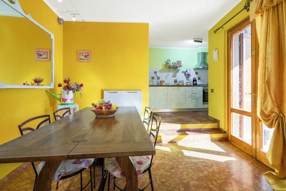 Apartment, Hill View | Private kitchen | Full-size fridge, microwave, oven, stovetop