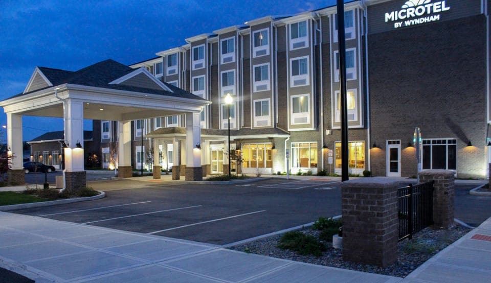 Front of property - evening/night