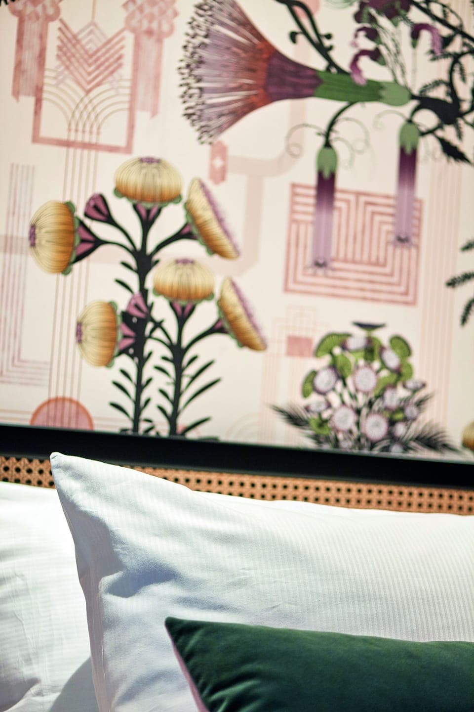 Premium bedding, down comforters, Select Comfort beds, minibar