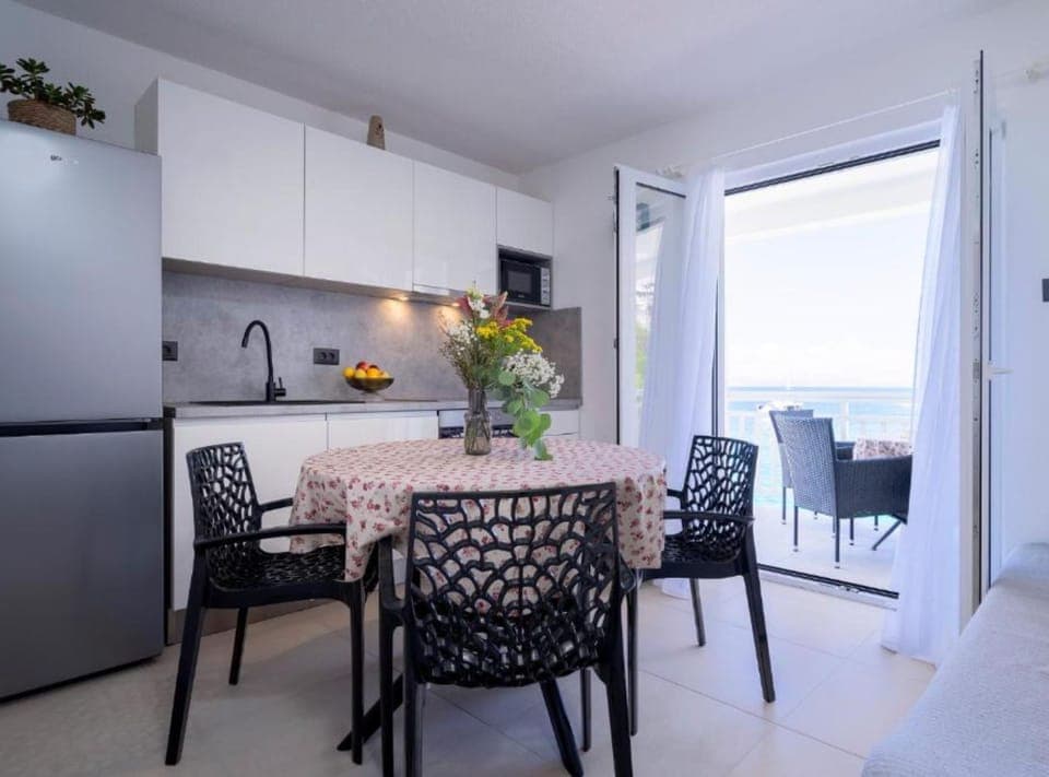 House (Two Bedroom Holiday Home) | Private kitchen | Fridge