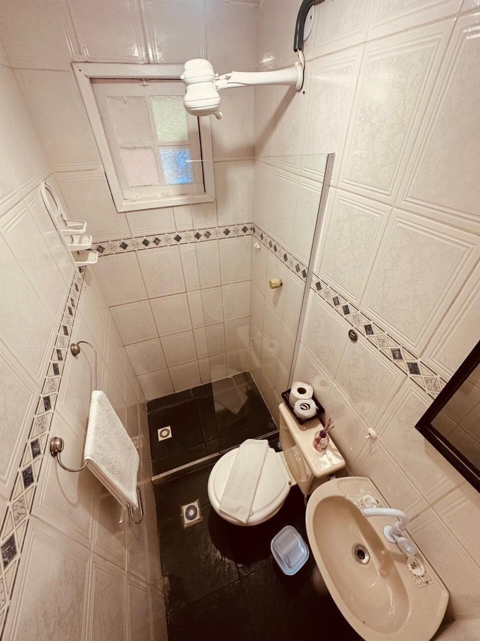 Towels, toilet paper