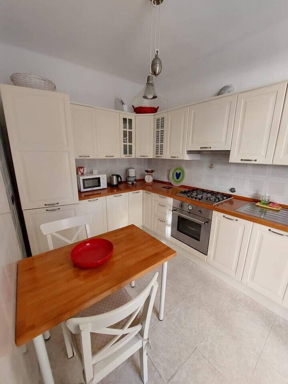 Apartment, Balcony, City View | Private kitchen | Fridge, oven, stovetop, espresso maker