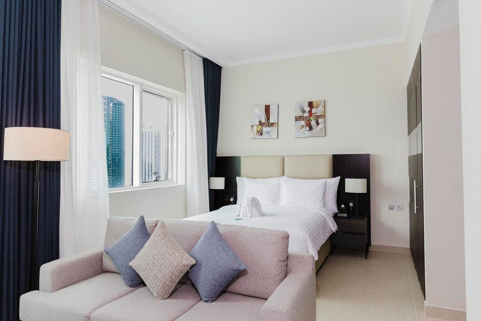 Desk, laptop workspace, rollaway beds, free WiFi