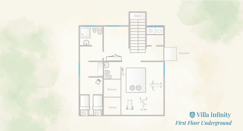 Villa (4 Bedrooms) | Floor plan