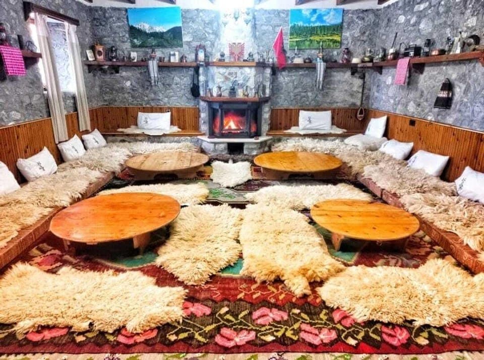 Family Shared Dormitory, Lake View | Desk, blackout drapes, soundproofing, iron/ironing board