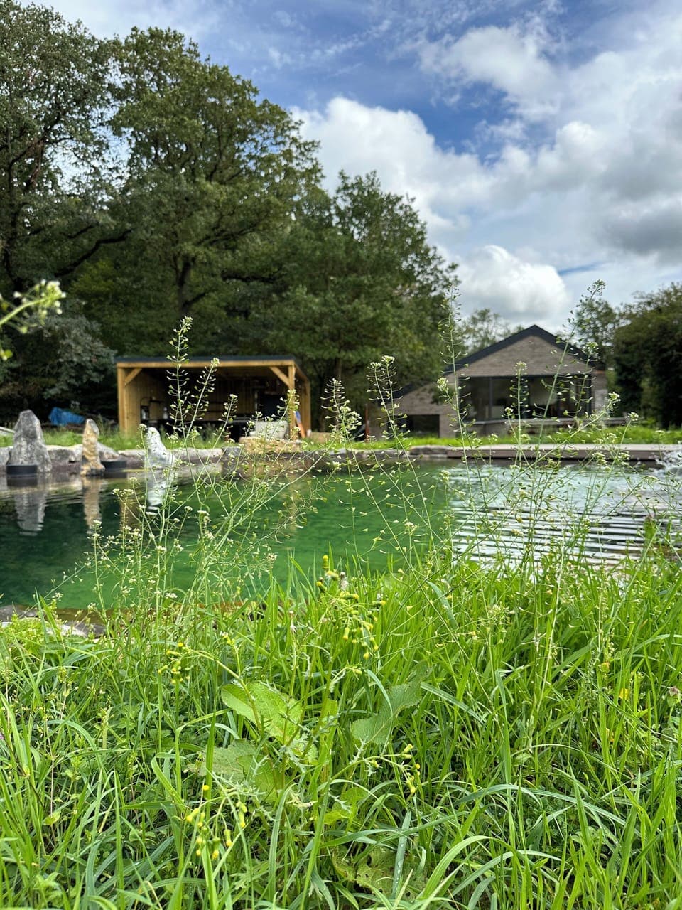 Seasonal outdoor pool