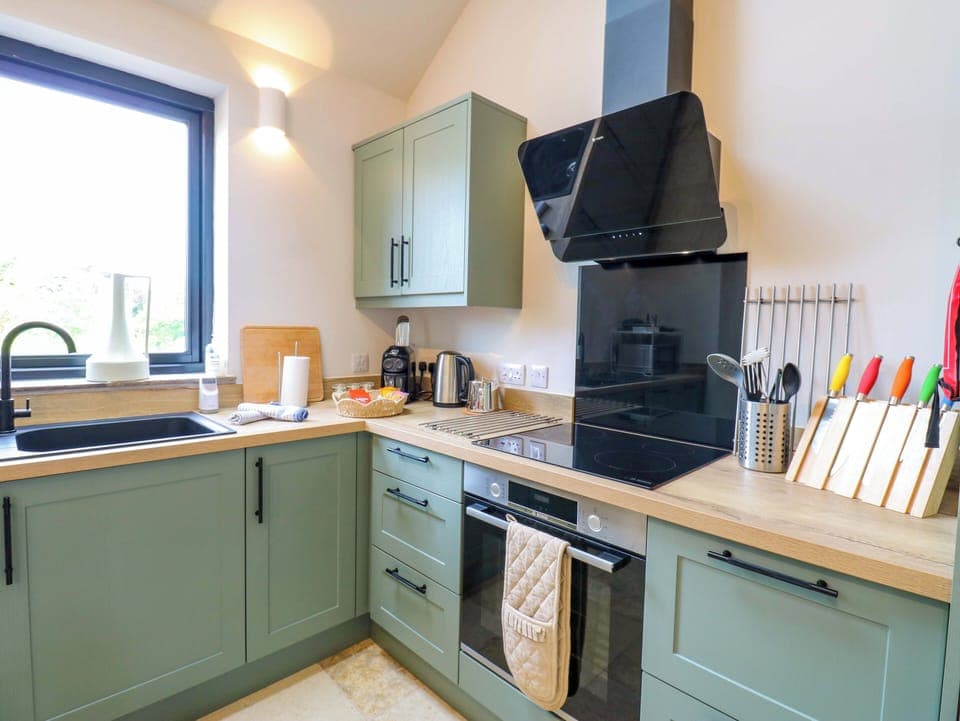 Fridge, dishwasher, electric kettle, toaster