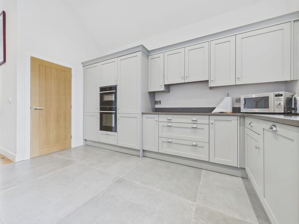 Fridge, dishwasher, electric kettle, toaster