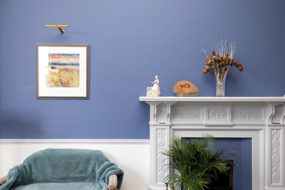 Apartment, City View | Living area | 24-inch Smart TV with cable channels, fireplace