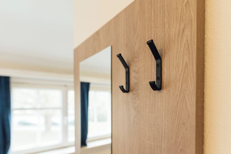 Desk, laptop workspace, free WiFi