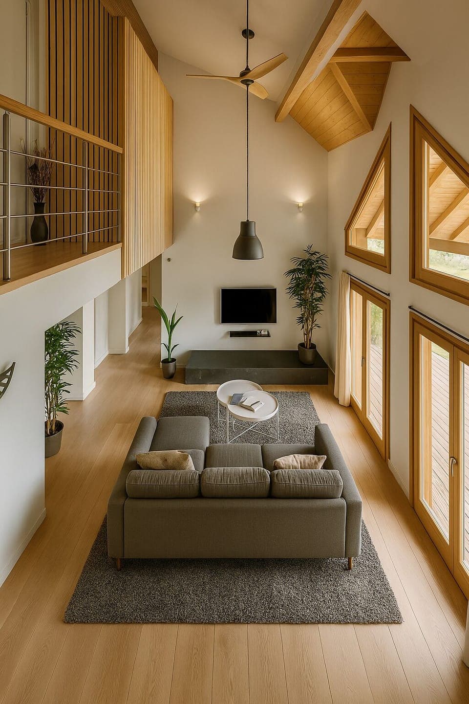 Superior Apartment, Garden View | Living area | Flat-screen TV