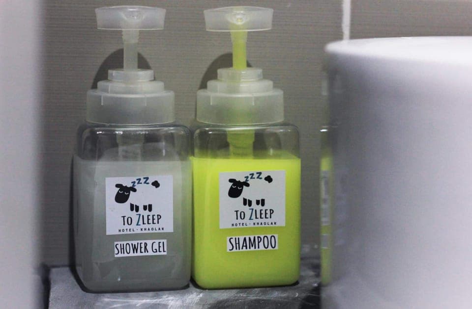 Shower, free toiletries, bidet, towels