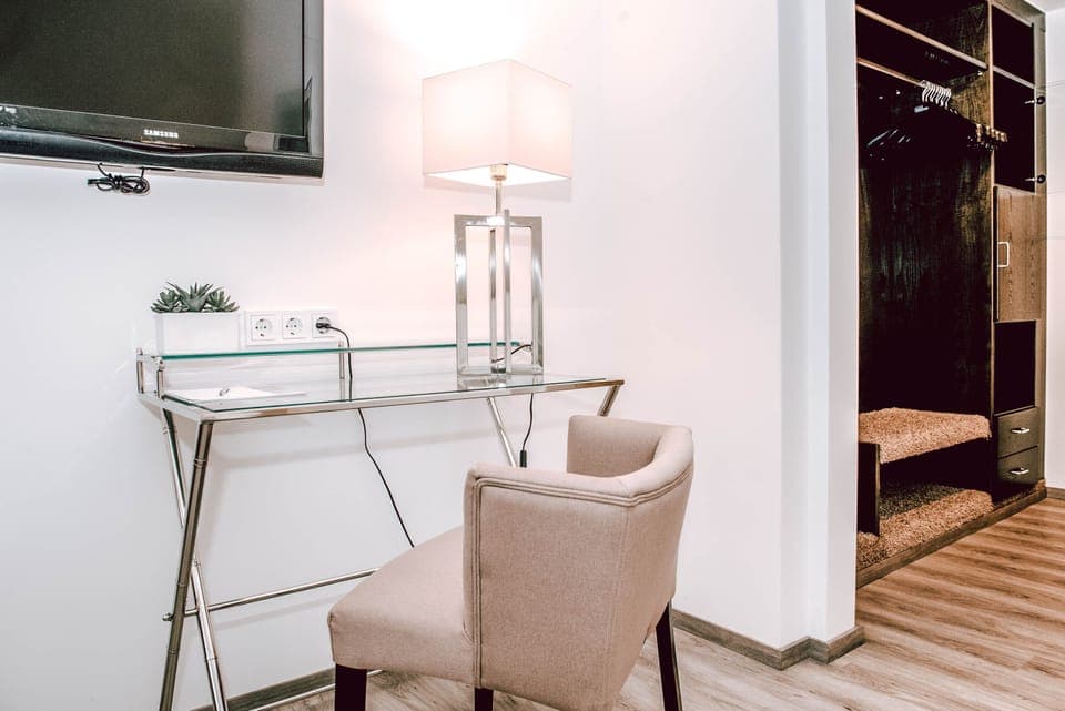 Standard Double Room | Premium bedding, desk, blackout drapes, soundproofing