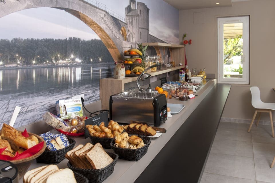Daily buffet breakfast (EUR 14.50 per person)