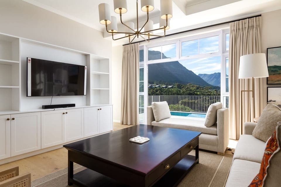 Presidential Villa, Mountain View | Living area | 250-cm Smart TV with cable channels, Netflix, streaming services
