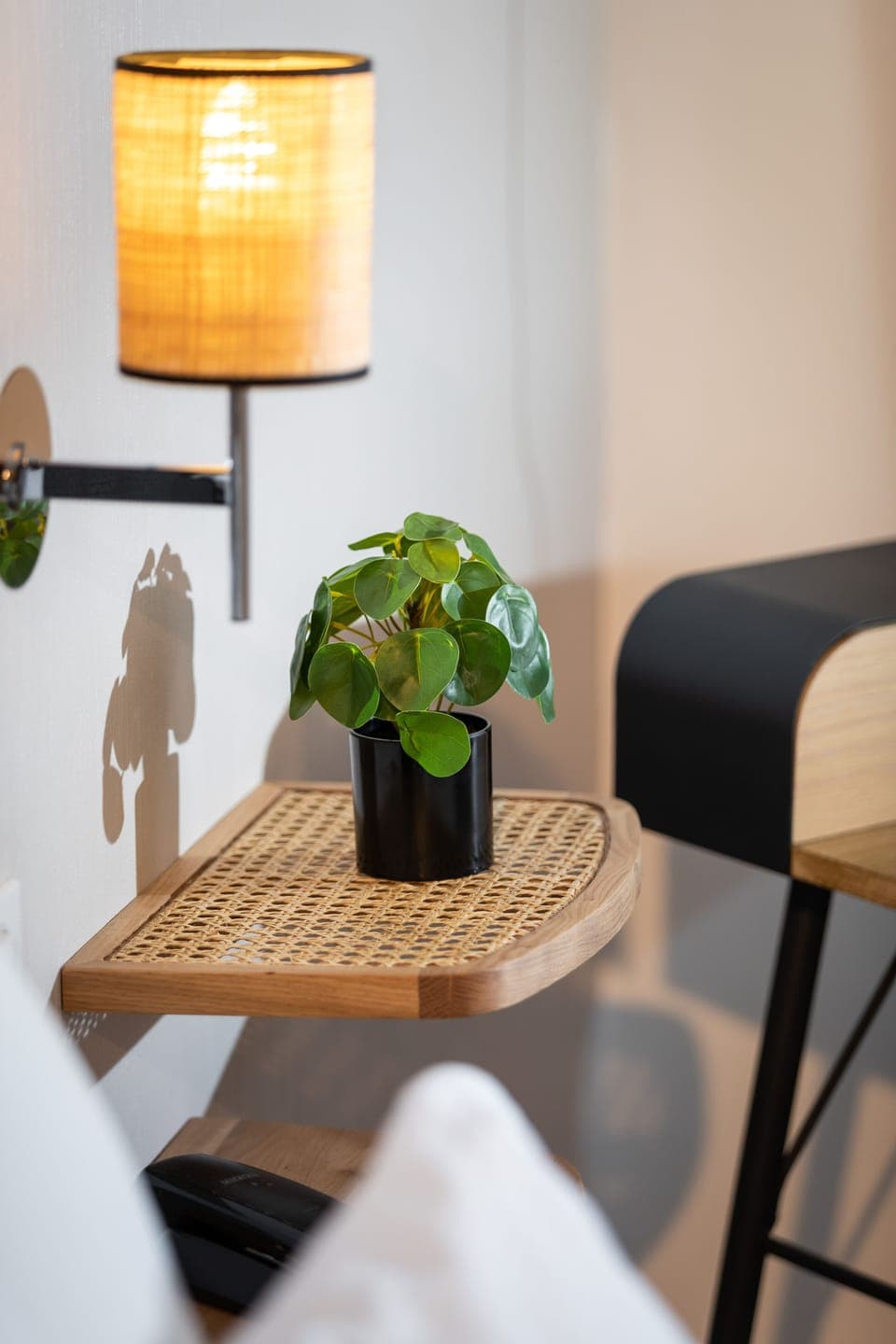 Family Room | Premium bedding, desk, laptop workspace, blackout drapes