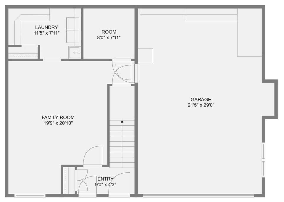 Cabin, 3 Bedrooms | Floor plan