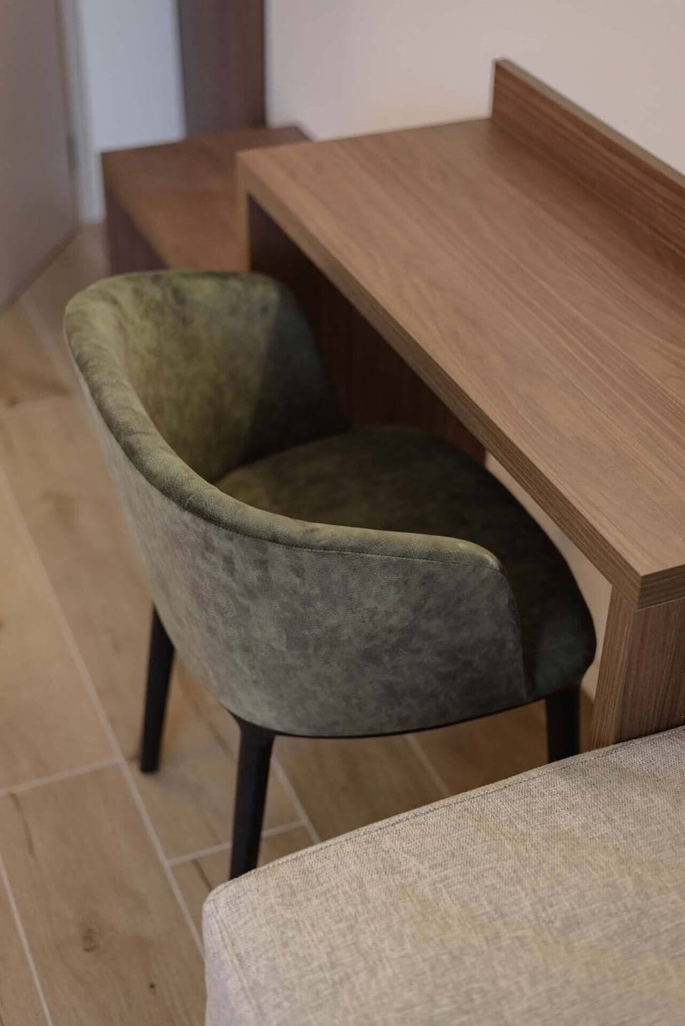 Free minibar, in-room safe, desk, laptop workspace