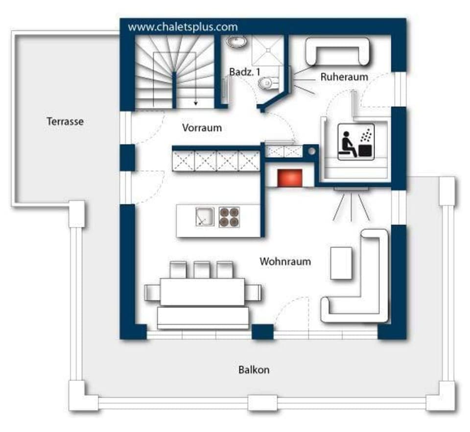 Chalet | Floor plan