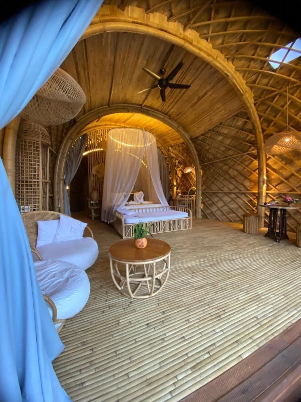 Luxury Double Room, Mountain View | Minibar, individually decorated, desk, laptop workspace