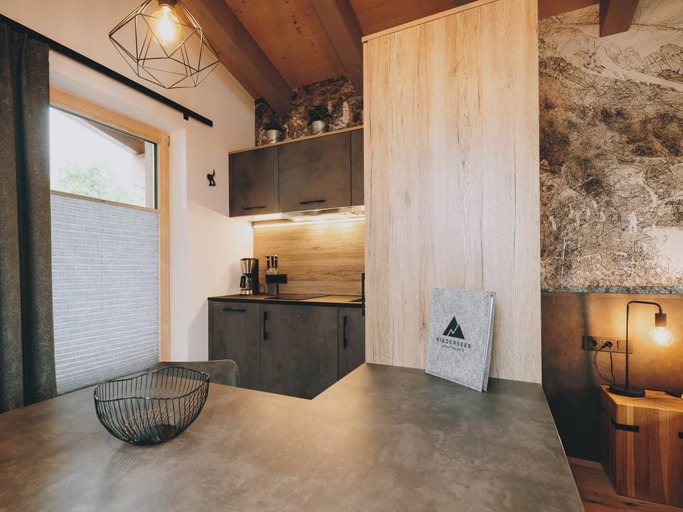 Deluxe Studio, Balcony, Mountain View | In-room dining