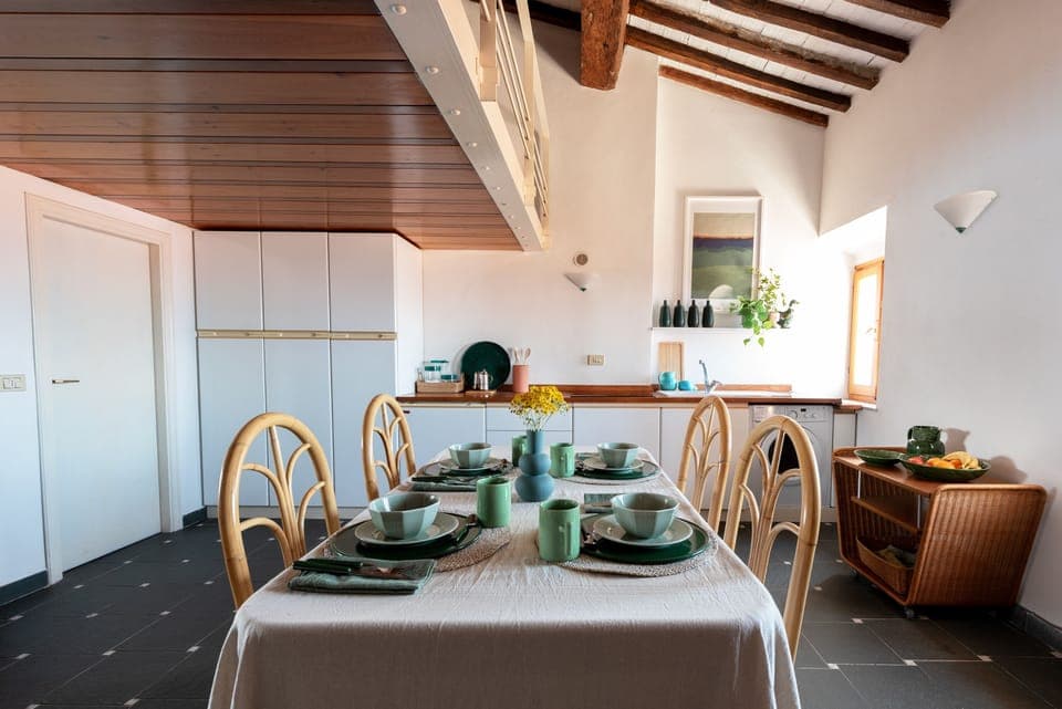 Duplex, Sea View | Private kitchen | Fridge, oven, stovetop, dishwasher