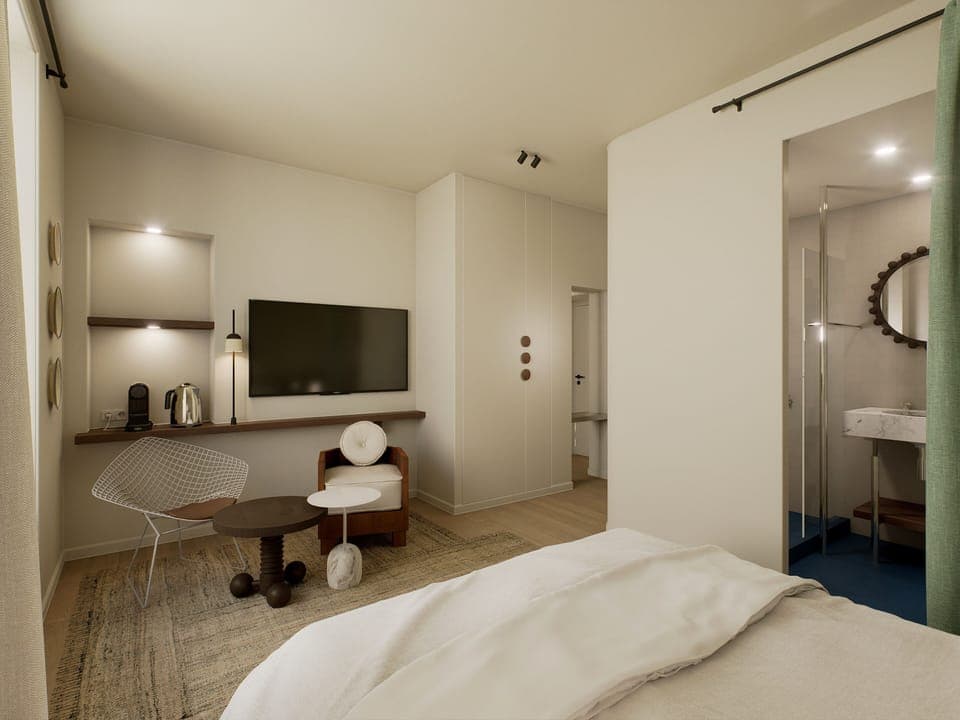 Superior Double Room, 1 Double or 2 Twin Beds | Minibar, in-room safe, blackout drapes, soundproofing