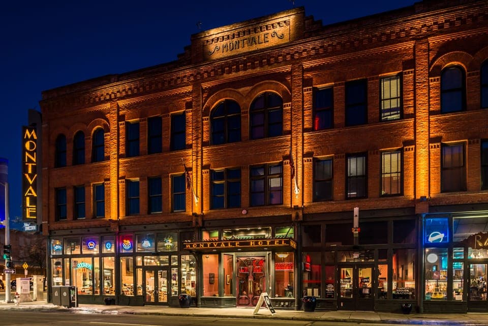 Front of property - evening/night