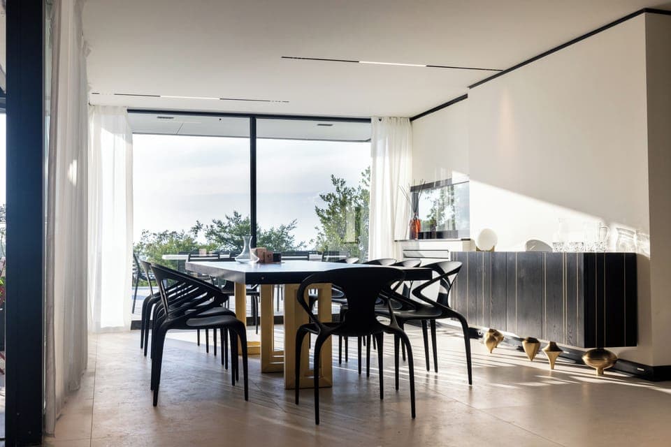 Villa, Sea View | Dining room