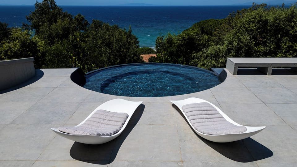 Indoor pool, seasonal outdoor pool