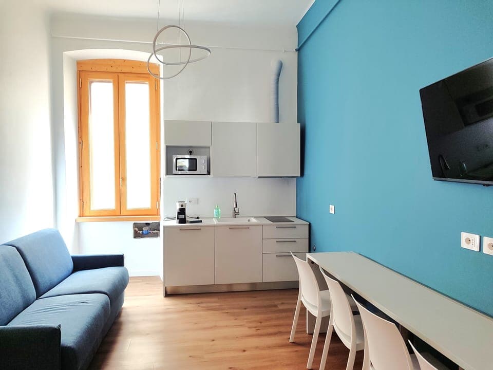 Apartment, Balcony | Private kitchen