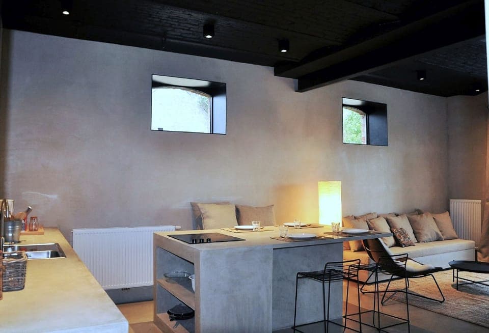 Design Studio, 2 Bedrooms, Refrigerator, Garden View | Living area | Flat-screen TV