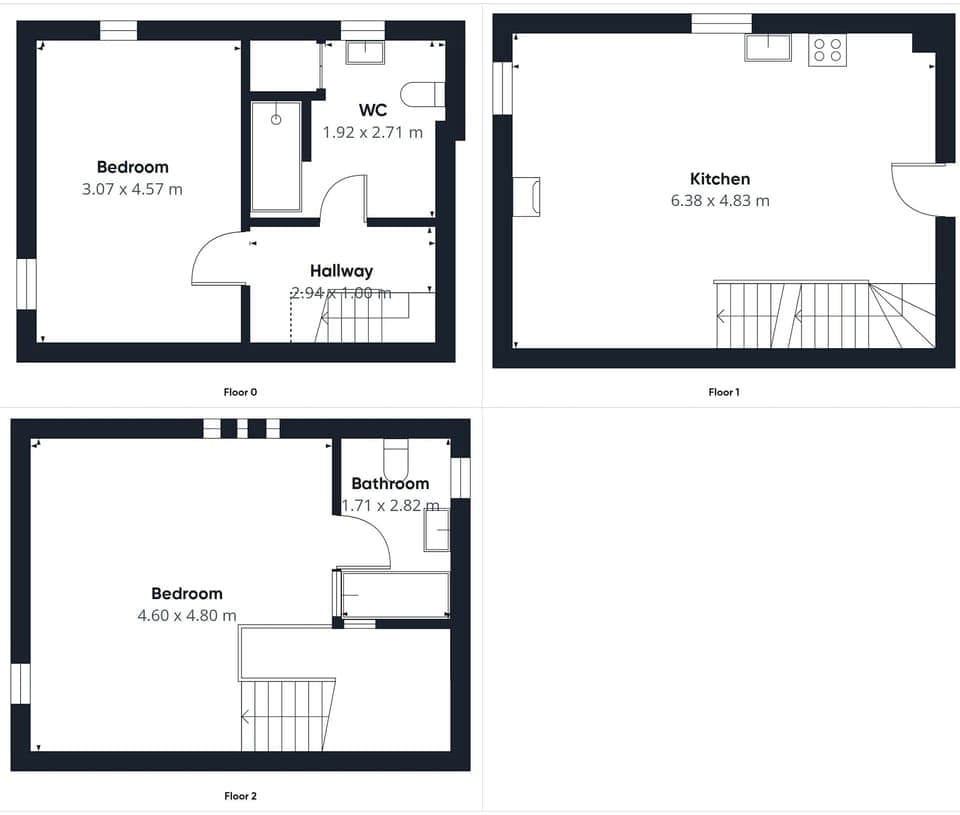 House | 2 bedrooms