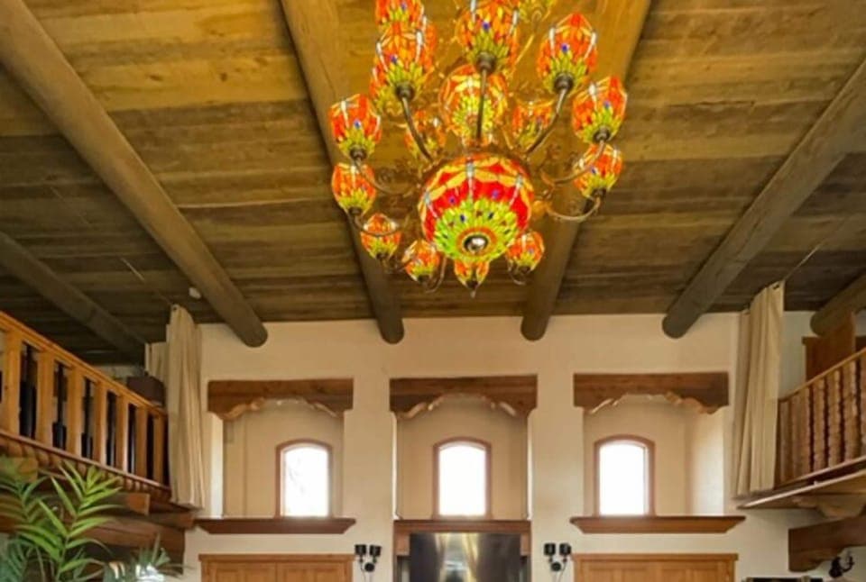 Family House, Multiple Beds | Living area | 42-inch LCD TV with digital channels, fireplace