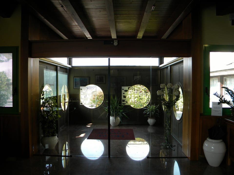 Interior entrance
