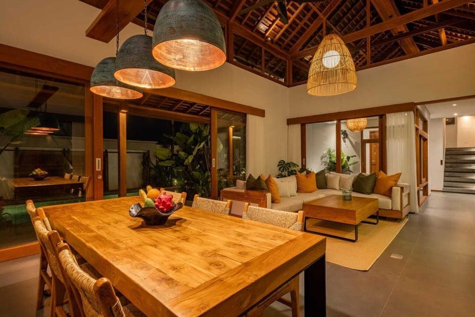 Villa, Pool View | Living room | 24-inch LCD TV with digital channels