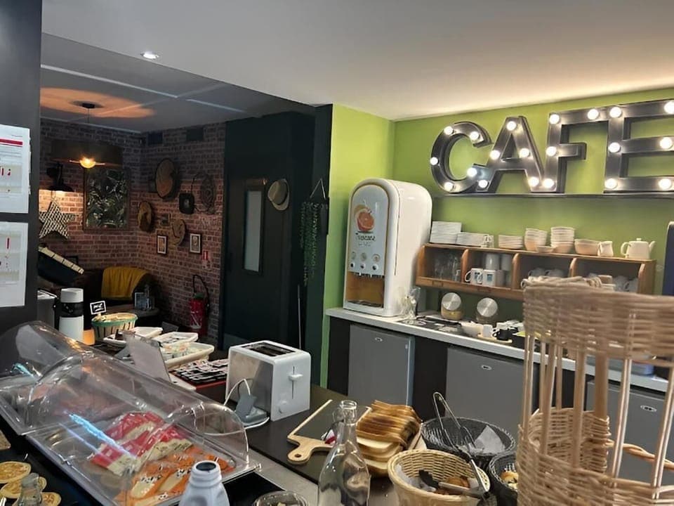 Daily buffet breakfast (EUR 12.50 per person)