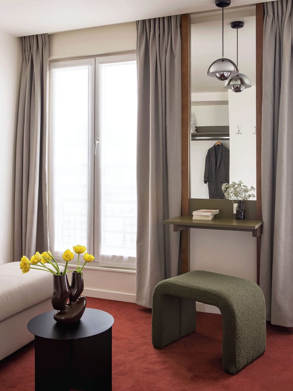 Dalila Family | Premium bedding, in-room safe, blackout drapes, soundproofing