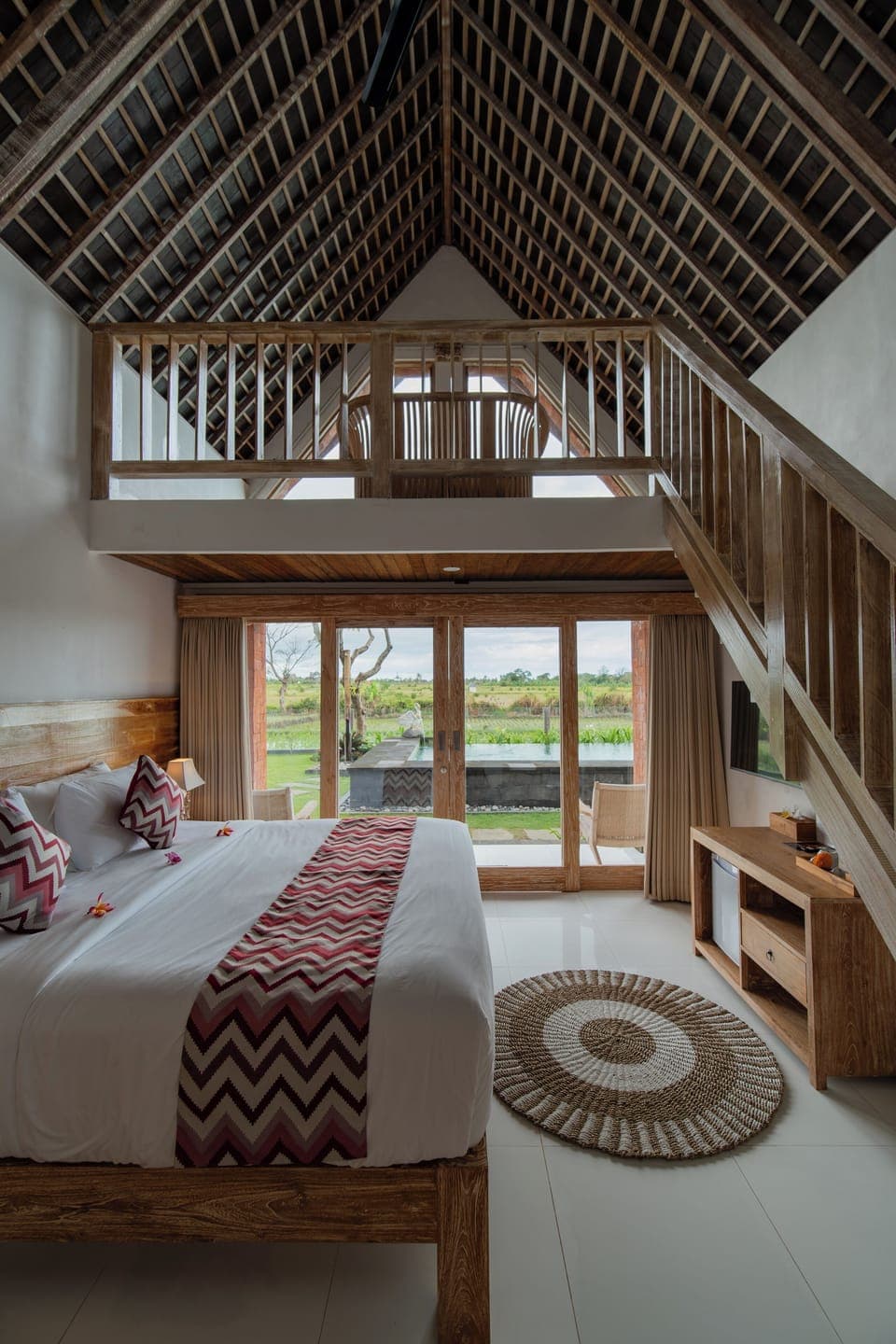 Deluxe Suite Room with Rice Field View | Floor plan