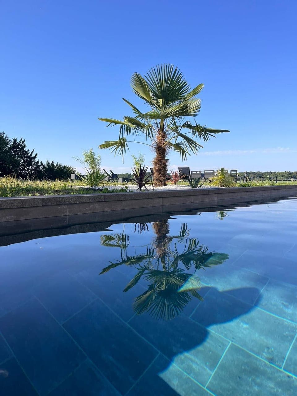 Seasonal outdoor pool