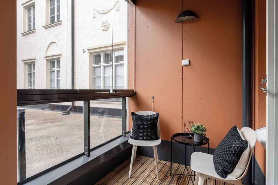 Superior Apartment, Balcony, Courtyard View | Balcony